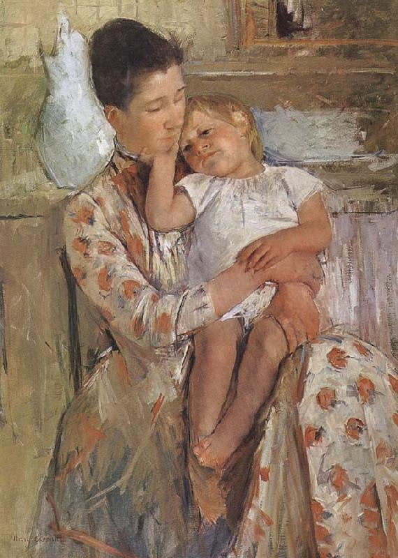 Mary Cassatt Amy and her child oil painting image
